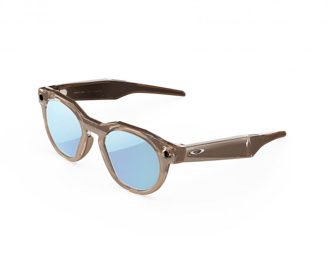 Смарт-очки Oakley Meta HSTN Brown Smoke Lens color: Prizm™ Deep Water Polarized